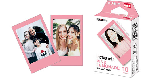 Fujifilm Instax film Pink Lemonade